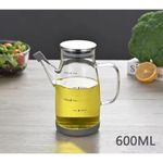 product_image_name-Generic-High Borosilicate Glass Oil Bottle with silicone base. 600ml-1