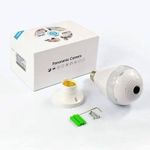 WiFi Panorama 360° Security Camera Bulb – Smart Wireless Light Socket CCTV Camera with Night Vision