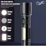 product_image_name-Generic-Mini Pocket LED Flashlight – USB Rechargeable & Travel-Friendly-1