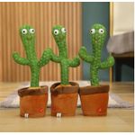 product_image_name-Generic-Talking Dancing Cactus Toy - Interactive Musical Plush Toy with USB Charging Cable-2