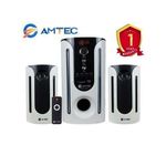 Amtec AM-608 2.1Ch Multimedia Speaker System BT/USB/FM RADIO