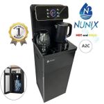 Nunix A2C Bottom Loading Water Dispenser, Stylish LED Display Panel, Hot and Cold(new model)