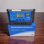 Dual USB Output 12V/24V 10A Digital Solar Charge Controller with Top Quality
