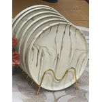 product_image_name-Generic-Elegant Design Ceramic Dinner Plates- 6 Pcs-3