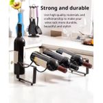 product_image_name-Generic-Metallic carbon wine holder.-3