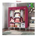 High Quality 3 Columns Portable Wooden Wardrobe