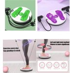 Yoga twisting disc plate  unisex waist trainer 