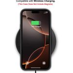 product_image_name-Generic-Black Full Flexible Classic PU Soft Leather Cover Case for iPhone 16-6