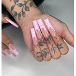 product_image_name-Fashion-24 PCS  Nails press -on Nails Removable And  Reusable -1