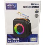 Hepu portable wireless speaker