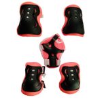 product_image_name-Generic-Red 6pcs Elbow, Knee and Hand Caps Full Protection Skating Protective Guards-2