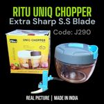 Ritu Extra Sharp Uniq 650ml Chopper For Chopping