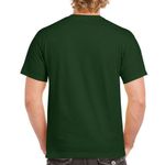 product_image_name-Fashion-Round Neck Short Sleeve T-Shirt - Army Green-2