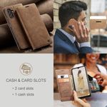 product_image_name-Generic-Caseme Wallet Case for Samsung Galaxy A14 5G/A14 4G, Matte Texture Retro PU Leather-3