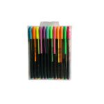 product_image_name-Generic-12 PCS Dunix Fluorescent Gel Pen Neon Gel Ink Pen Set -4