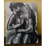 Sensual Modern Couple Canvas Wall Art