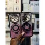 Xiaomi Redmi Note 15 Magnetic Ring Stand Glitter Magsafe Back Case/Cover 