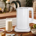 AILYONS  Electric Kettle Plastic 1.8L Cordless White