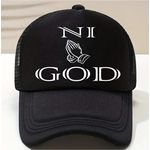  Breathable Air Flow Ni God Customized Trucker Cap