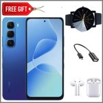 Infinix  Hot 60i 4G"6.7-inch, 8GB RAM+256GB ROM' Battery: 5160mAh+Webwatch+Otg cable+Earpods