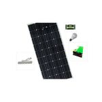 Solarmax 120 W Solar Panel +300W Solar Power Inverter + 10Ah Solar Charge Controller + DC Bulb + Extension