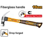 product_image_name-Ingco-HCH81016 Claw hammer 16oz/450g-4