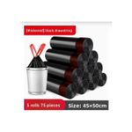 Un Branded  75pcs 45*50cm Thick Trash Bags