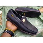 Men black loafers 