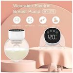 product_image_name-Generic-2/1pcs Electric Breast Pumps Portable Hands Free Wearable Breast Pump-6