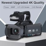 product_image_name-Generic-64MP 18X Zoom 4-Inch Touch Screen Handheld Digital Video Camera(16G) - Black-4