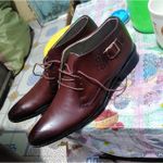 product_image_name-Fashion-Men's Official Elegant Leather Boot -brown-2