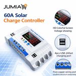 Solarmax 60A Solar Charge my Controller 60Ah PWM Solar Charge Controller