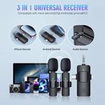 product_image_name-Generic-Hot sale Double Wireless Lavalier Microphone For IPhone & Type-C-2