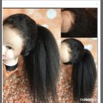 Fashion Classic Kinky frontal wig 