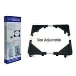 product_image_name-Generic-Adjustable Washing Machine / Fridge Stand /Trolley-1