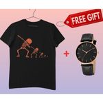 PHOELIX FASHIONS 100% HEAVY DUTY TURKEY-IMPORT COTTON ROUND-NECK DESIGNER TSHIRT + FREE GIFT.