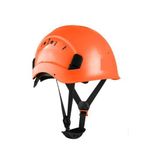 Orange Work at Height Safety Helmet – Secure & Lightweight Protection