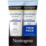 Ultra Sheer Dry Touch Sunscreen SPF 45 - Twin Pack