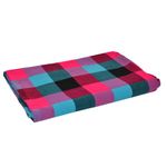 product_image_name-Generic- Maasai Shuka Checked Multi-colored, Light Colored Pattern Maasai Fleece Blanket-4