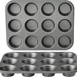 product_image_name-TRAY-Buy 1 Piece 12-Hole Muffin Baking & Get 1 Piece FREE!-1