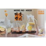product_image_name-Rashnik-RN – 40020 Classy Jug Set 5 PCS -Clear.-2