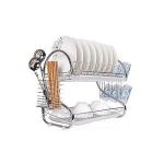 product_image_name-Generic-2 TIER Stainless Steel Dish Rack-3