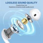 product_image_name-Generic-Digital Wired Earphones, 3.5mm jack, 1.2m cable length, white-5