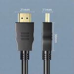 product_image_name-Generic-HDMI HIGH SPEED Cable 1.5 Meters - Black-4