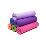 product_image_name-Generic-Yoga MAt Extra Thick Exercise YogaMat with Carrying Strap, Cushioned Support, for Fitness and Gym Workouts-2