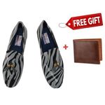 product_image_name-PHOELIX FASHIONS-Elegant Unisex AFRICAN Ankara Loafers + FREE PURE LEATHER WALLET.-1