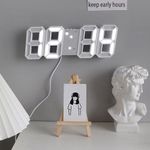 product_image_name-Generic-Digital 3D White LED Wall Alarm Clock-3