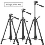 product_image_name-Generic-Weifeng WT-3520 140cm Camera Tripod Stand with Quick Release, Bubble Level & Anti-Slip Feet-2