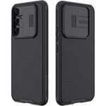 product_image_name-Generic-Samsung Galaxy A52 Nillkin CamShield Pro ShockProof Frame TPU Hard PC From Back Case Cover - Protective Phone Cover in Black-1