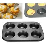 product_image_name-Generic-6 holes cupcake baking tray -1